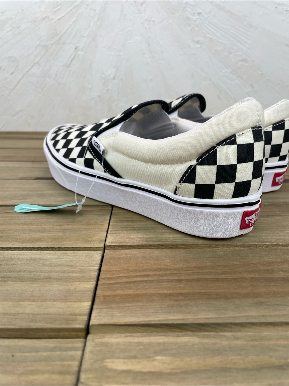 Vans Checkerboard Classic Slip-On Sneakers - Picture 13 of 15